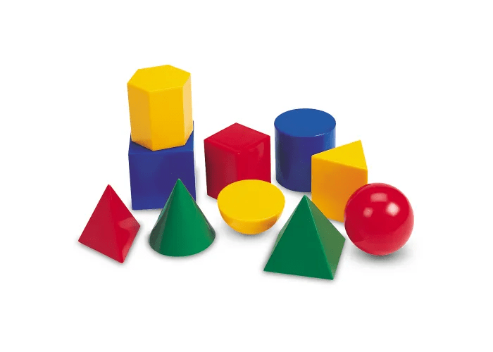 Large Plastic Geometric Shapes-Fractions, Geometry & Measurement-Tools 4 Teaching-Classroom Decor and More