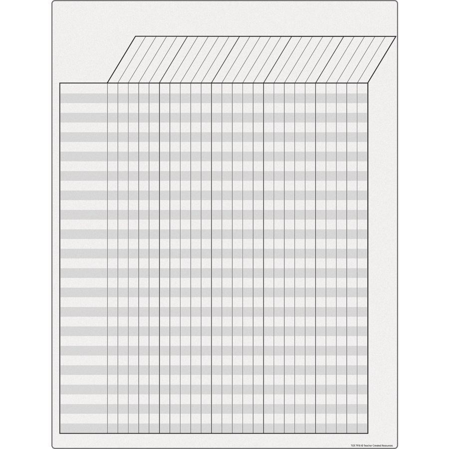 White Incentive Write-On/Wipe-Off Chart-Charts-Tools 4 Teaching-Classroom Decor and More
