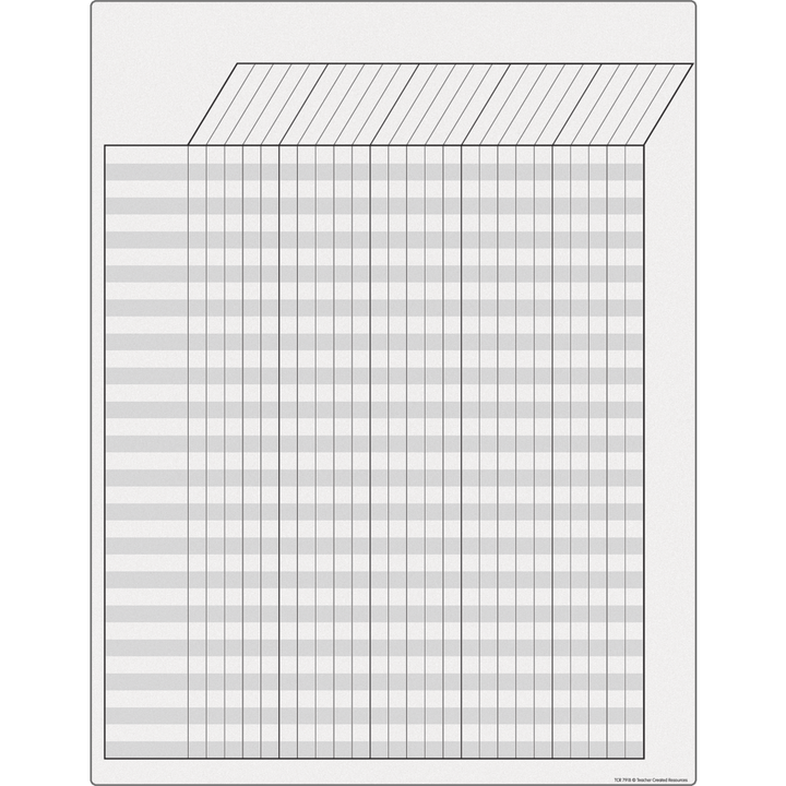 White Incentive Write-On/Wipe-Off Chart-Charts-Tools 4 Teaching-Classroom Decor and More