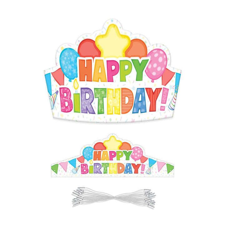 Classroom Happy Birthday Crowns Grade PK-2-Birthday-Tools 4 Teaching-Classroom Decor and More