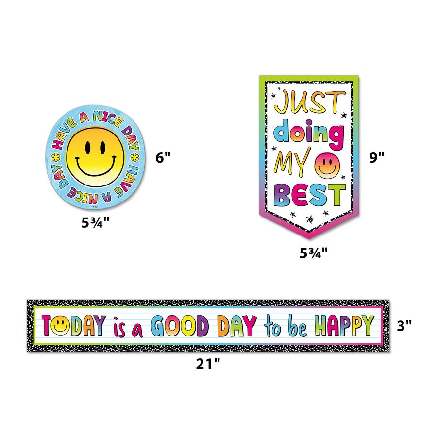 Brights 4Ever Mini Bulletin Board-Mini Bulletin Boards-Tools 4 Teaching-Classroom Decor and More