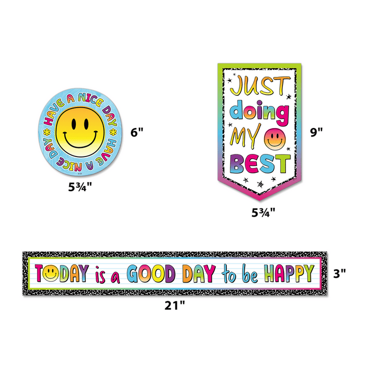 Brights 4Ever Mini Bulletin Board-Mini Bulletin Boards-Tools 4 Teaching-Classroom Decor and More