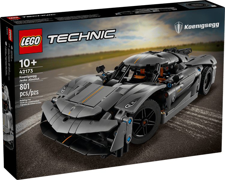 LEGO® Technic™ Koenigsegg Jesko Absolut Grey Hypercar-LEGO-Tools 4 Teaching-Classroom Decor and More