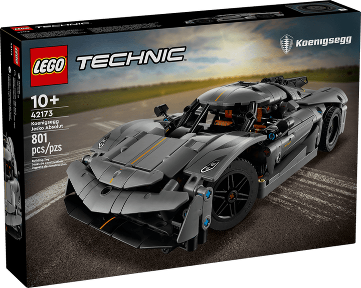 LEGO® Technic™ Koenigsegg Jesko Absolut Grey Hypercar-LEGO-Tools 4 Teaching-Classroom Decor and More
