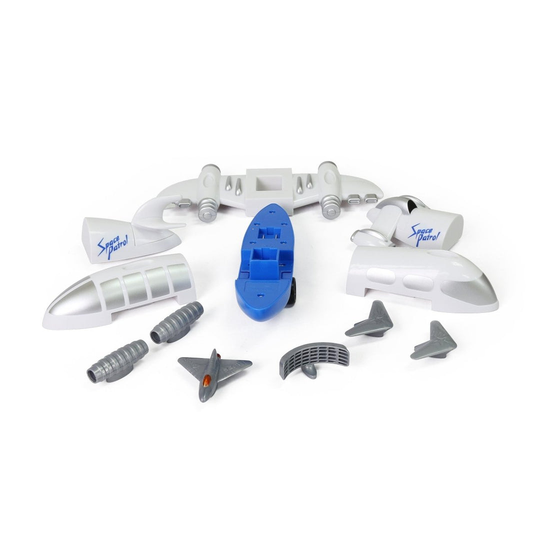 Magnetic Build-A-Spaceship (Assorted Colors / Set of 12)-Space-Tools 4 Teaching-Classroom Decor and More