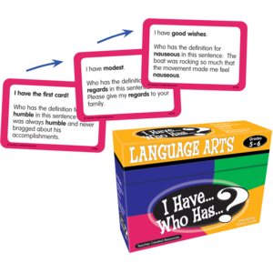 I Have… Who Has…? Language Arts Game-Writing-Tools 4 Teaching-Classroom Decor and More