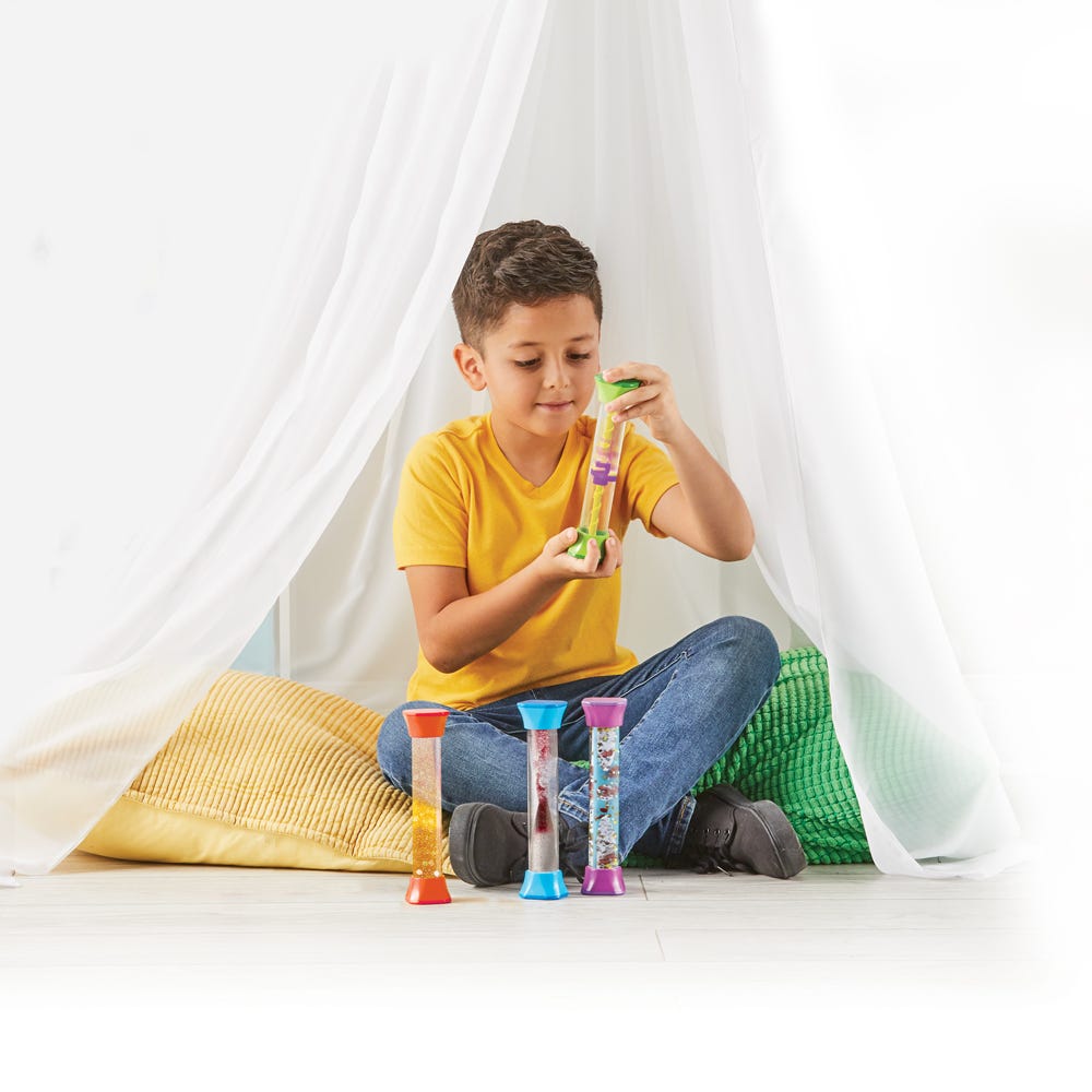 Sensory Fidget Tubes, Set of 4-Sensory Play-Tools 4 Teaching-Classroom Decor and More