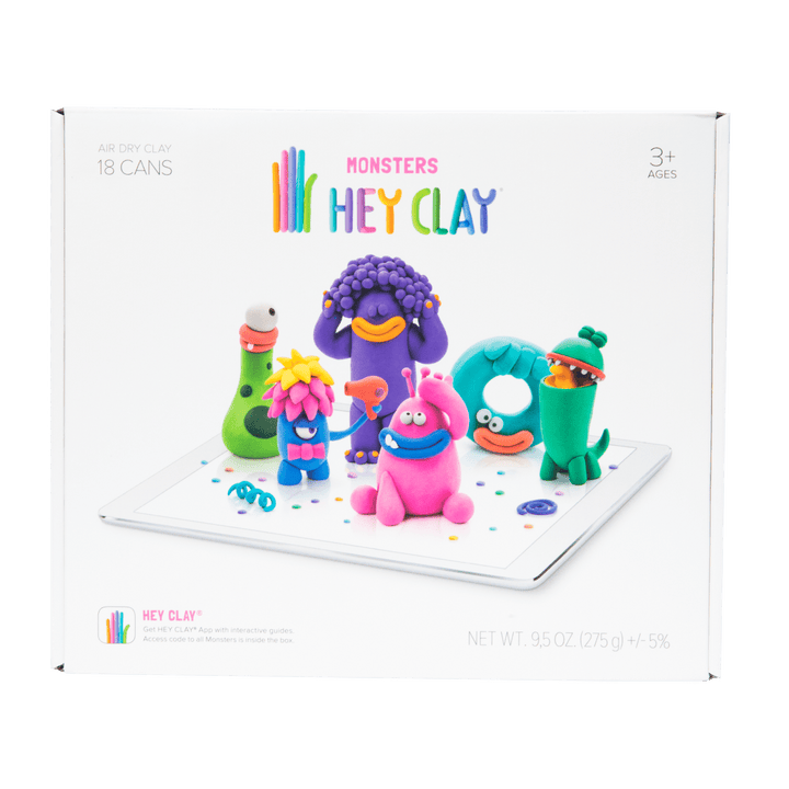 Hey Clay - Monsters-Craft Activity-Tools 4 Teaching-Classroom Decor and More