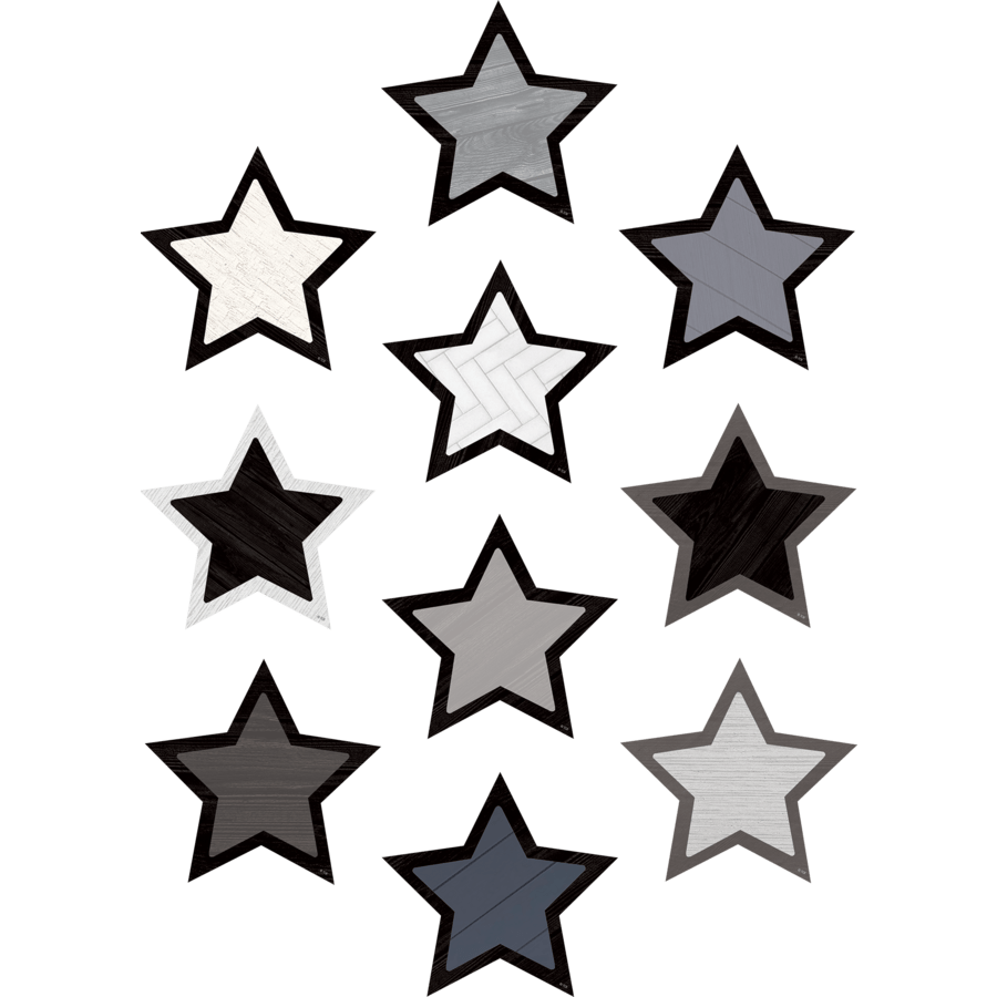 Modern Farmhouse Stars Accents-Accents-Tools 4 Teaching-Classroom Decor and More
