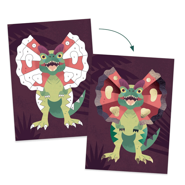 *Jurassic Rub-On Foil Transfer Craft Kit-Craft Activity-Tools 4 Teaching-Classroom Decor and More