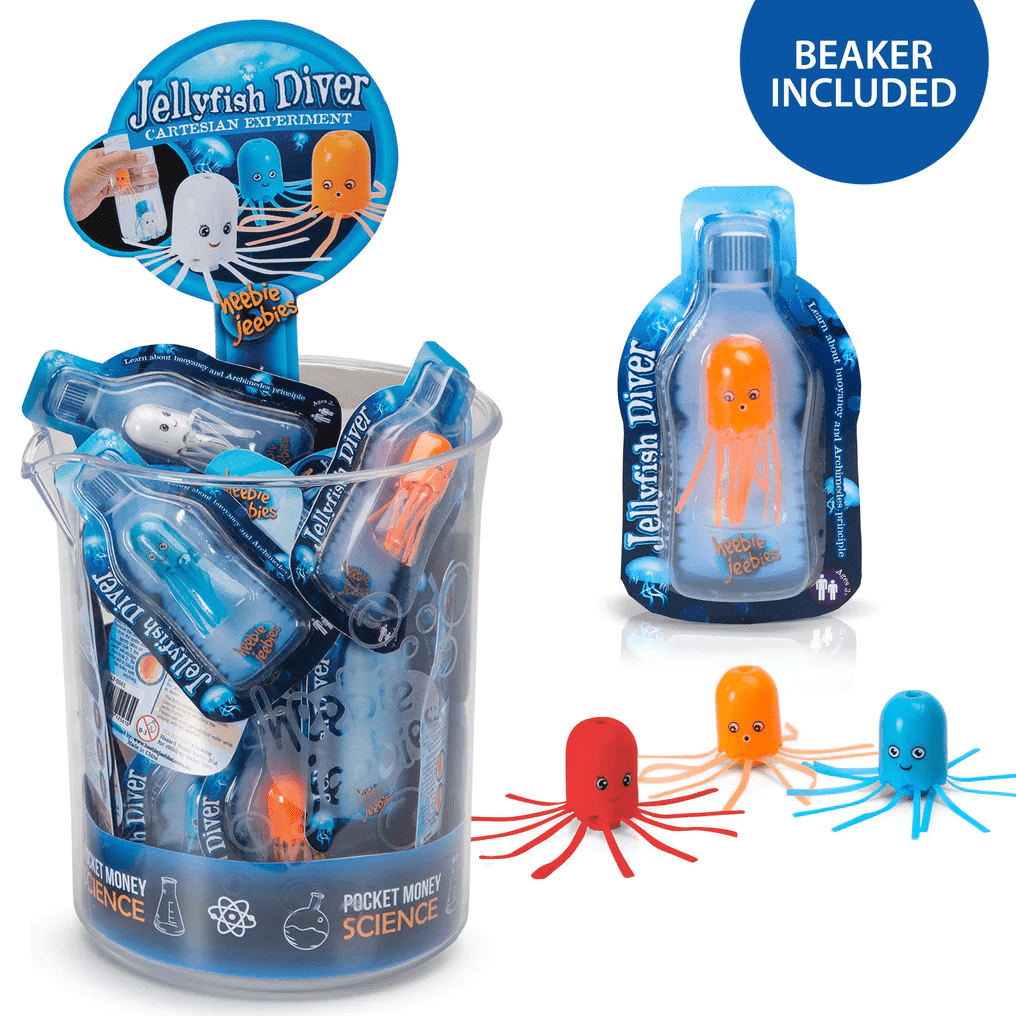 Jellyfish Diver in Beaker-Science & STEM-Tools 4 Teaching-Classroom Decor and More