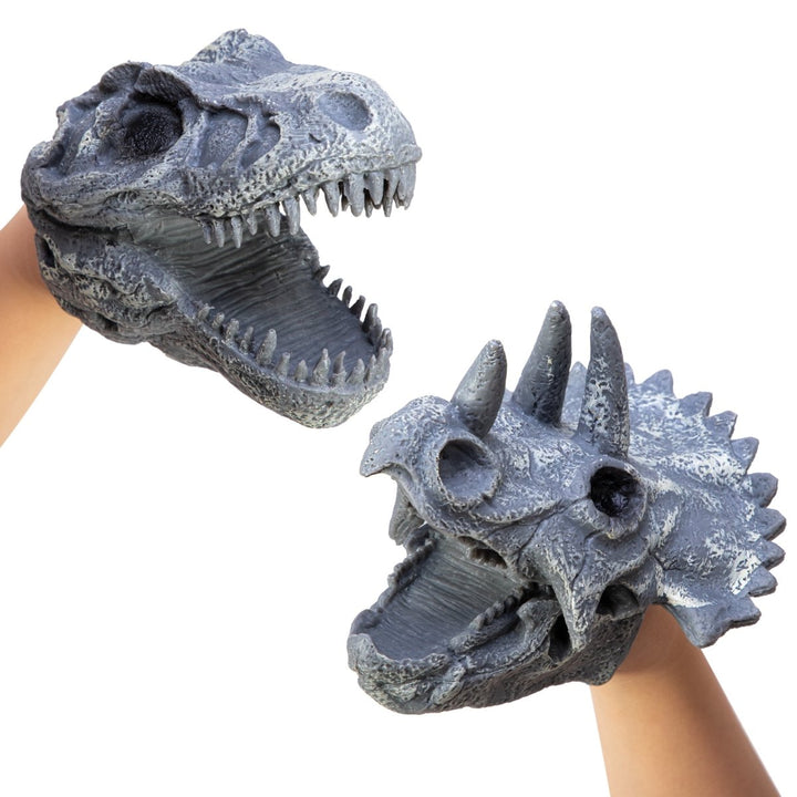 Dino Skull Hand Puppet-Fidgets-Tools 4 Teaching-Classroom Decor and More
