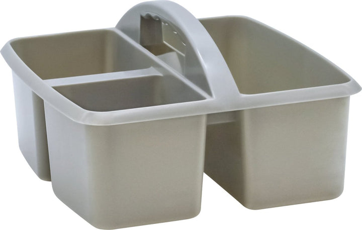 Plastic Storage Caddy: Gray-Organization-Tools 4 Teaching-Classroom Decor and More