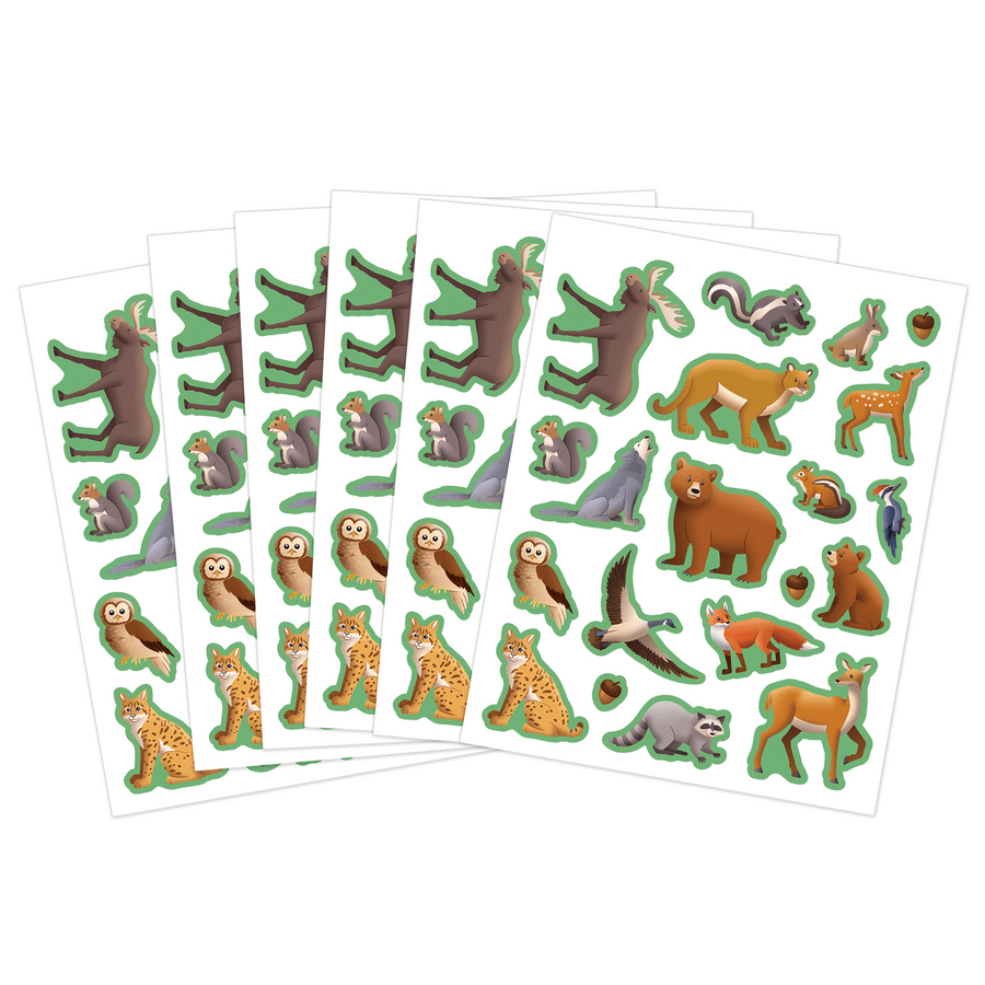 Woodland Animal Stickers-Stickers-Tools 4 Teaching-Classroom Decor and More