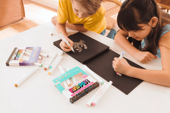 Vivid Pop! Water Based Paint Markers - Pastel - Set of 8-Art Supplies-Tools 4 Teaching-Classroom Decor and More