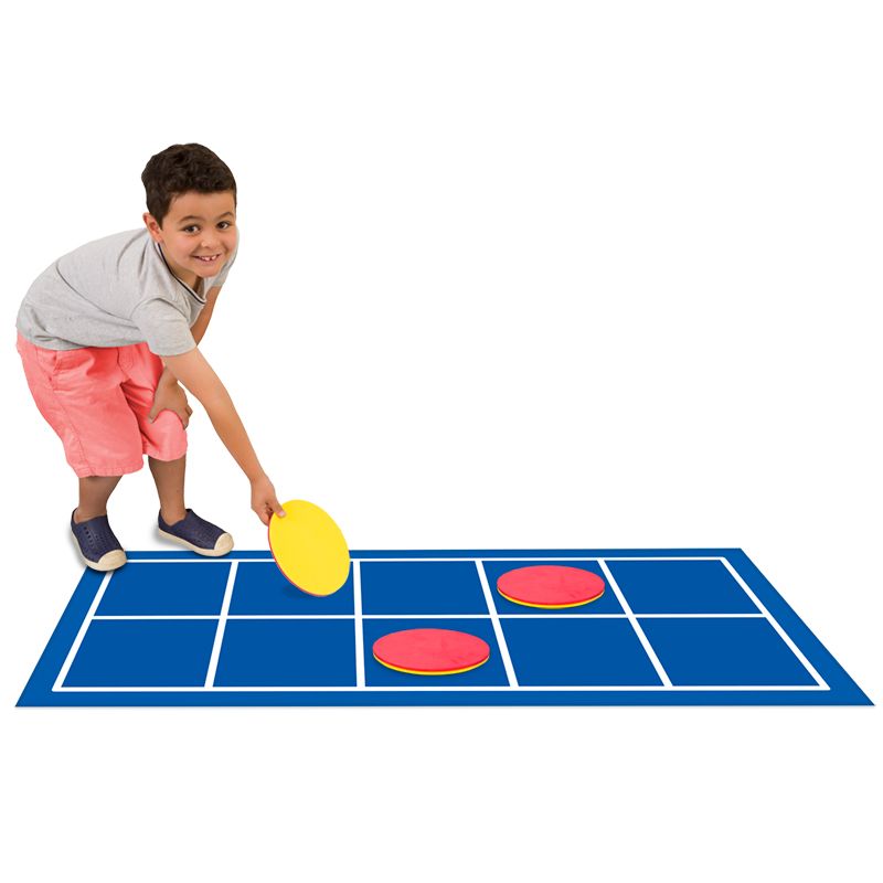 *Ten-Frame Floor Mat with Giant Counters-Place Value & Ten Frame-Tools 4 Teaching-Classroom Decor and More