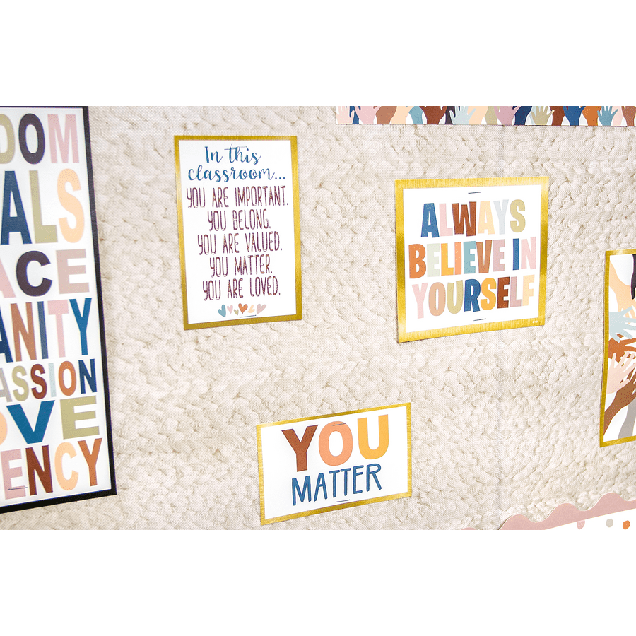 Everyone is Welcome Diversity Mini Bulletin Board-Mini Bulletin Boards-Tools 4 Teaching-Classroom Decor and More