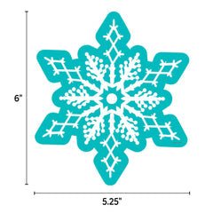 Snowflakes 6" Designer Cut-Outs-Tools 4 Teaching-Classroom Decor and More