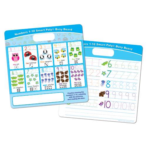 Numbers 1-10 Busy Board-Dry Erase-Tools 4 Teaching-Classroom Decor and More