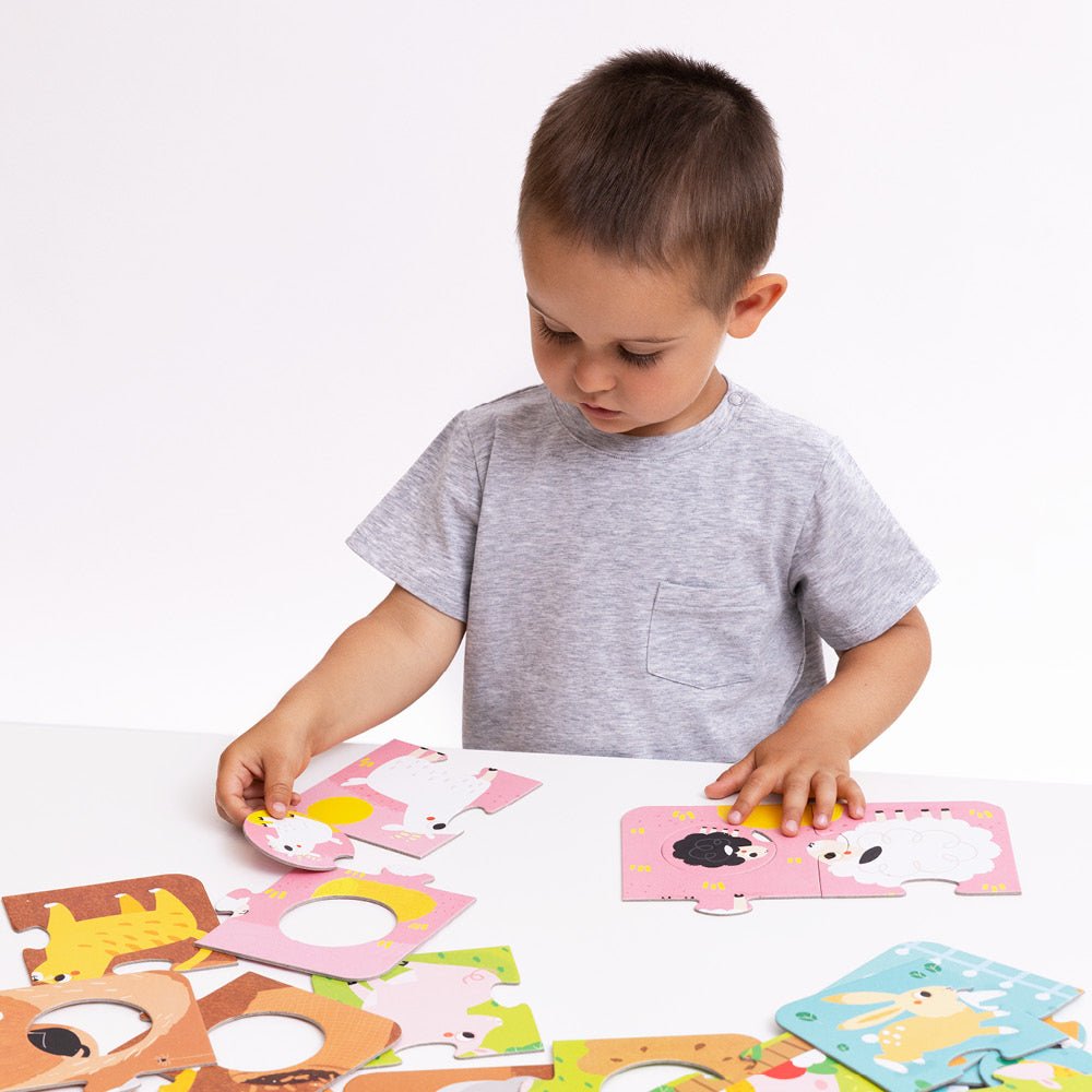Match the Farm Animals Puzzles for ages: 2+-Puzzles-Tools 4 Teaching-Classroom Decor and More