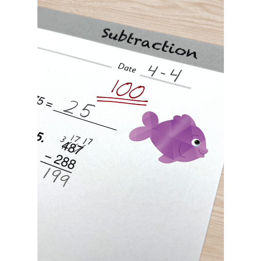 Colorful Fish Stickers-Stickers-Tools 4 Teaching-Classroom Decor and More