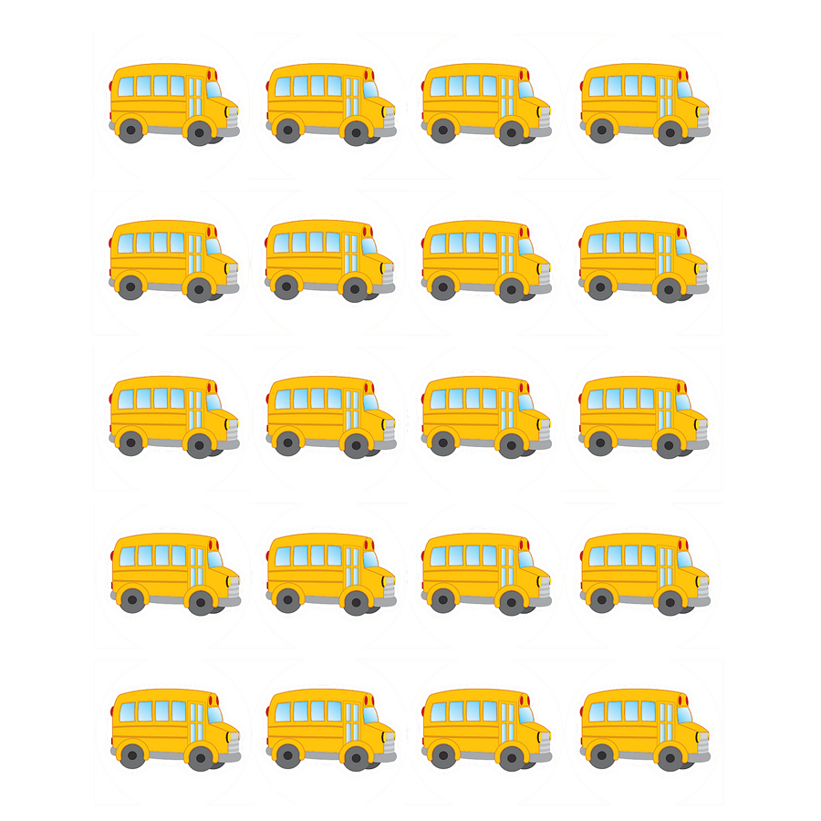 School Bus Stickers-Stickers-Tools 4 Teaching-Classroom Decor and More