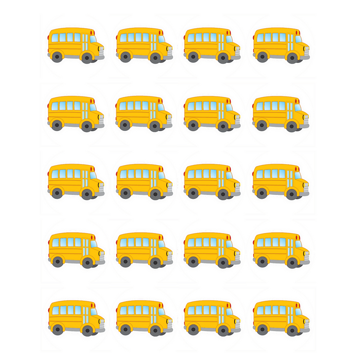 School Bus Stickers-Stickers-Tools 4 Teaching-Classroom Decor and More