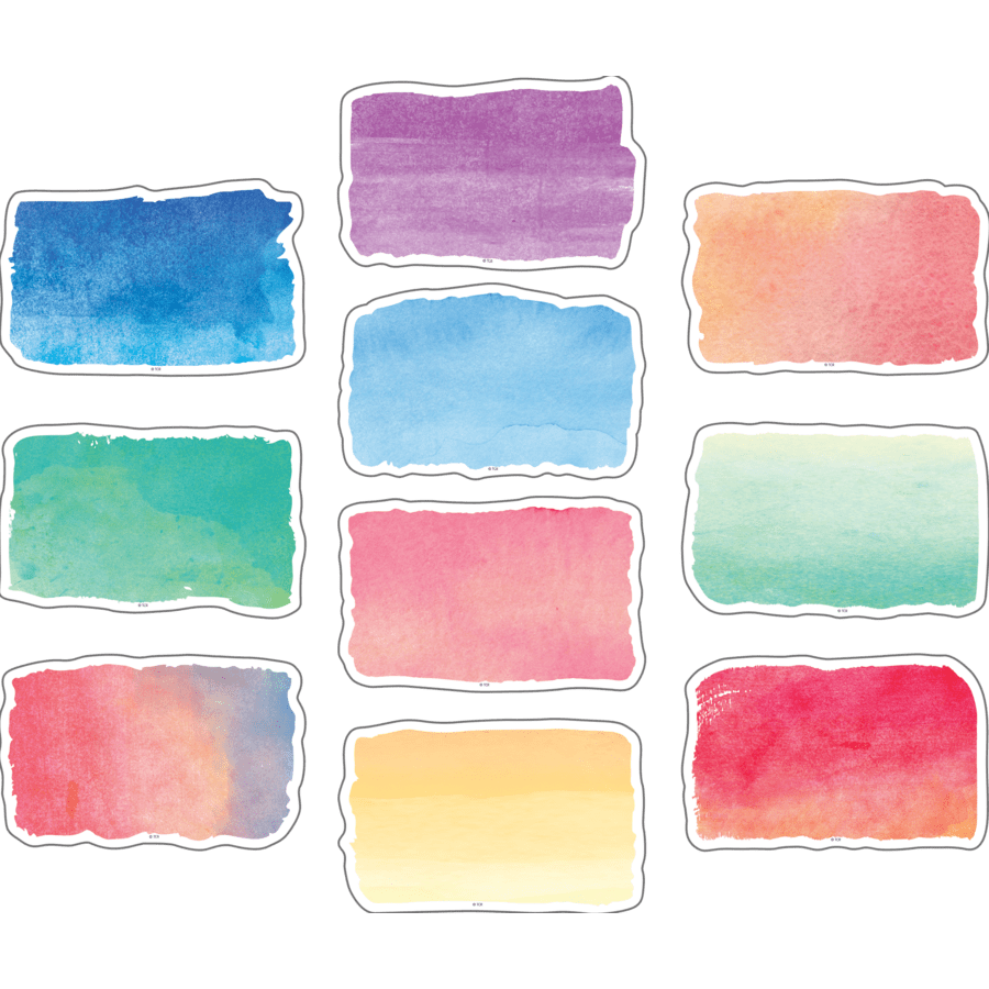 Watercolor Accents-Accents-Tools 4 Teaching-Classroom Decor and More