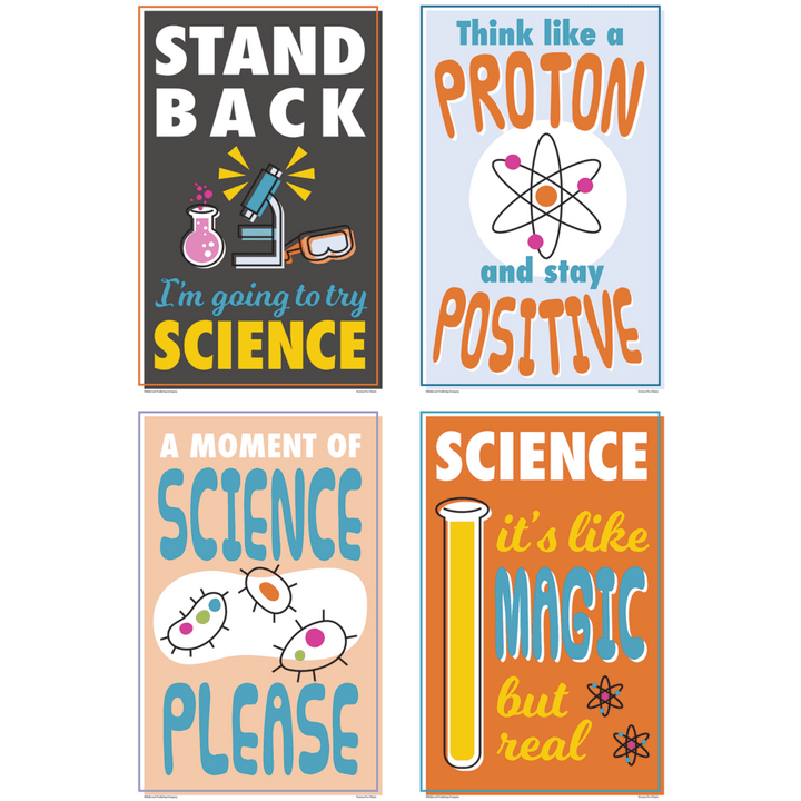 Science Fun Charts-Bulletin Board Sets-Tools 4 Teaching-Classroom Decor and More
