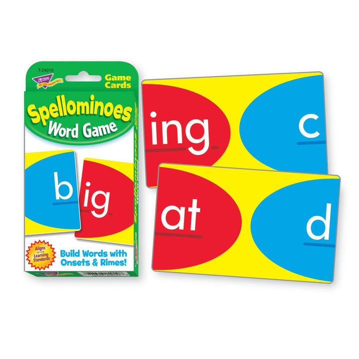 Spellominoes® Challenge Cards®-Subjects - Reading - Reading Manipulatives-Tools 4 Teaching-Classroom Decor and More