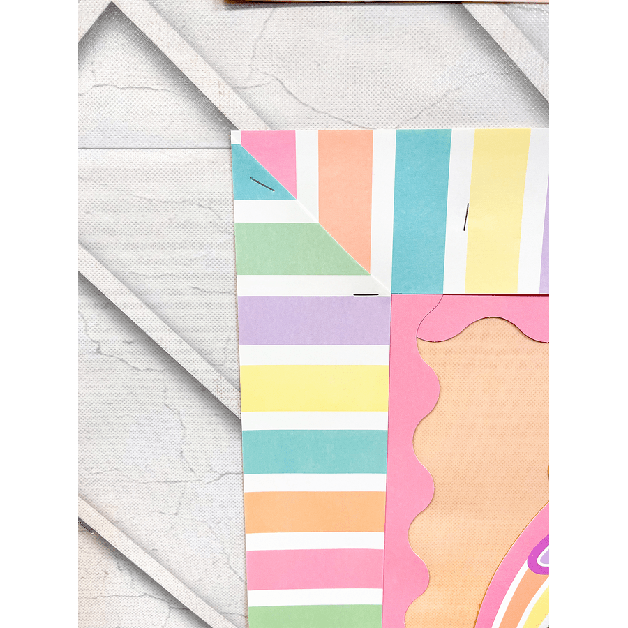 Pastel Pop Stripes Straight Border Trim-Borders-Tools 4 Teaching-Classroom Decor and More