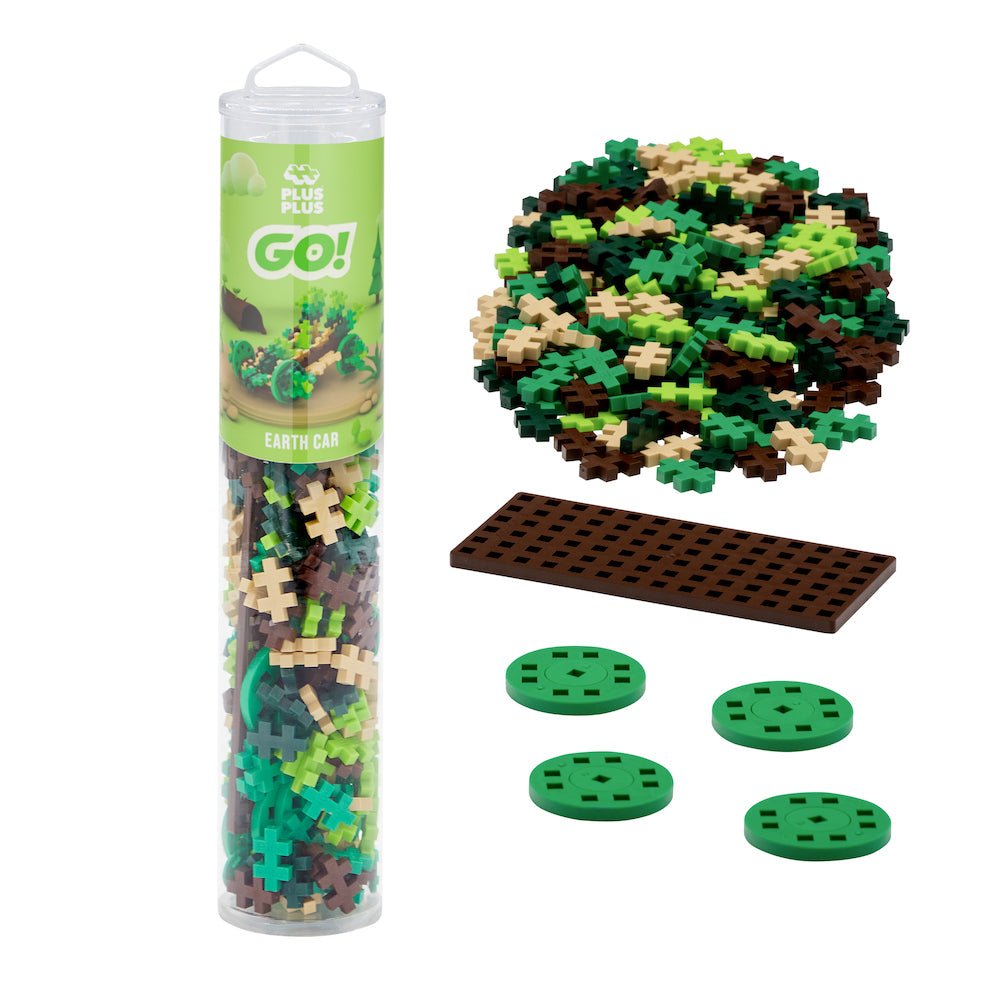 PLUS PLUS® Tube - 200 PC - Color Cars - Earth-Plus Plus-Tools 4 Teaching-Classroom Decor and More