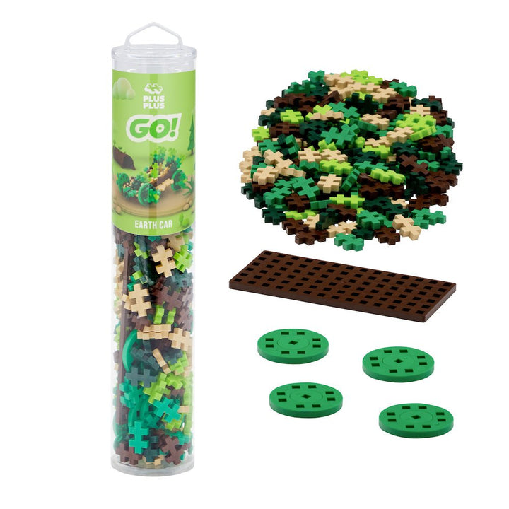 PLUS PLUS® Tube - 200 PC - Color Cars - Earth-Plus Plus-Tools 4 Teaching-Classroom Decor and More