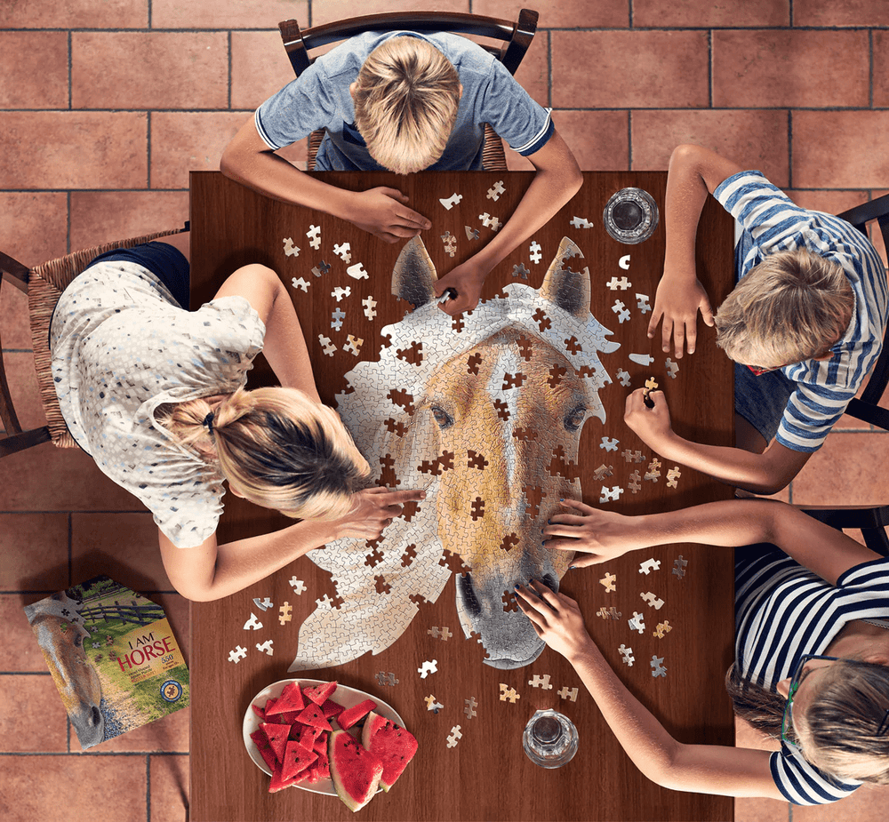 *I AM HORSE 550 pcs Puzzle-Puzzles-Tools 4 Teaching-Classroom Decor and More