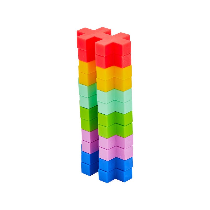 PLUS PLUS® BIG 15 PC Tube - Tropical-Plus Plus-Tools 4 Teaching-Classroom Decor and More