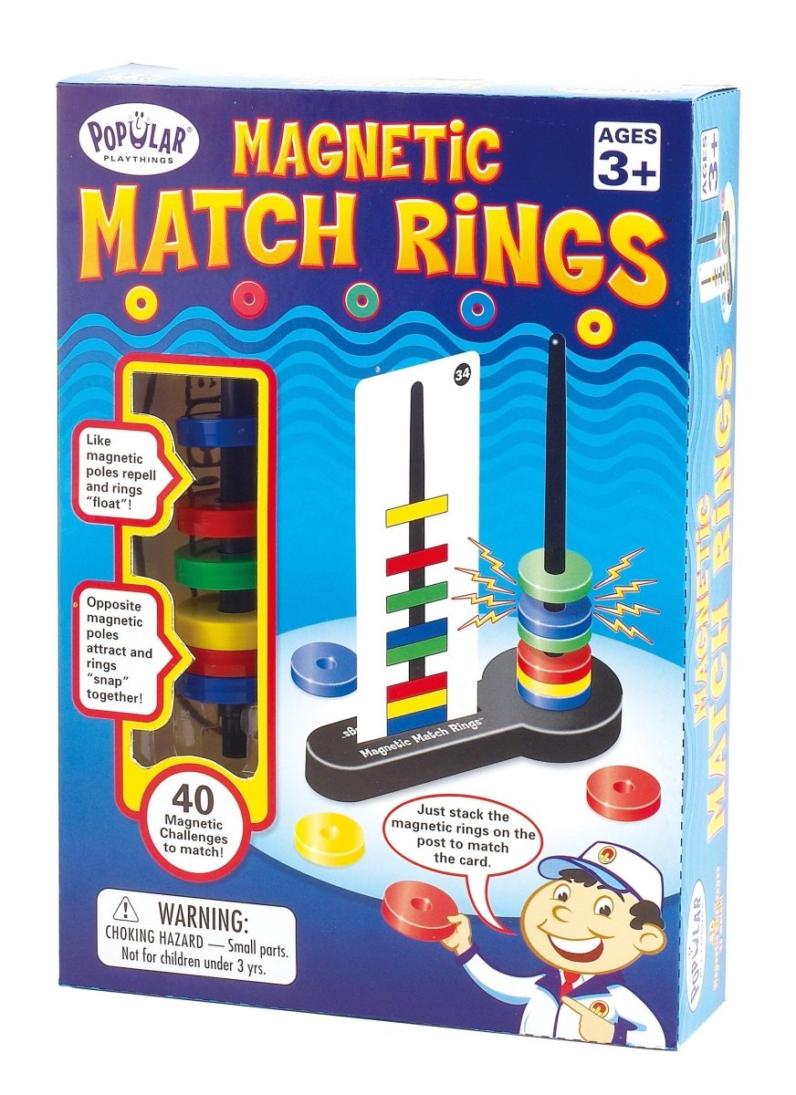 Magnetic Match Rings-Science & STEM-Tools 4 Teaching-Classroom Decor and More
