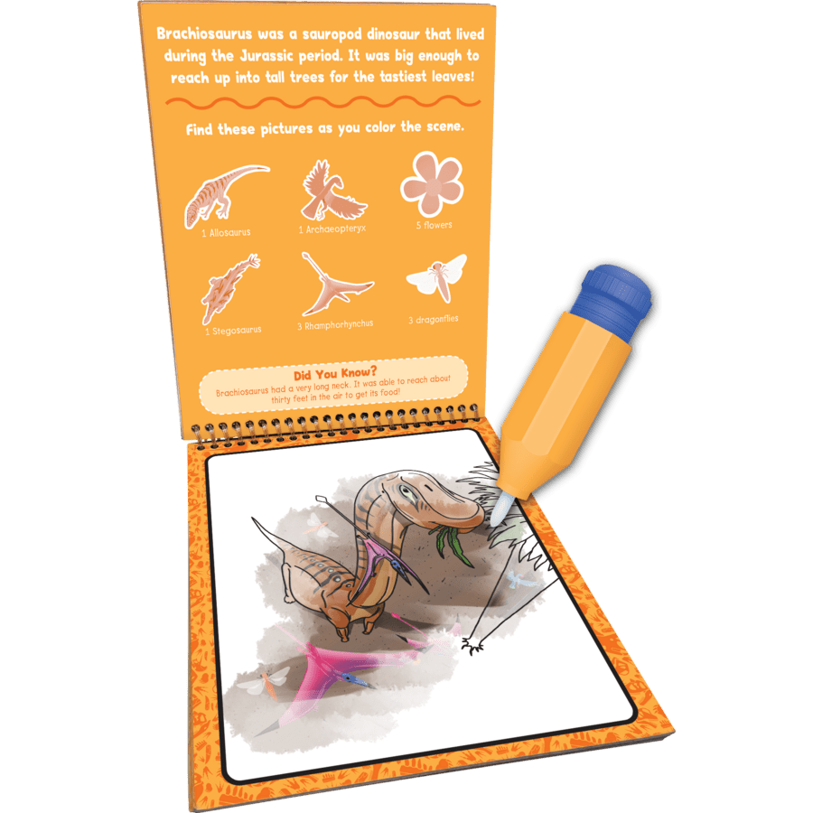 Dinosaurs Water Reveal-Activity Pads-Tools 4 Teaching-Classroom Decor and More