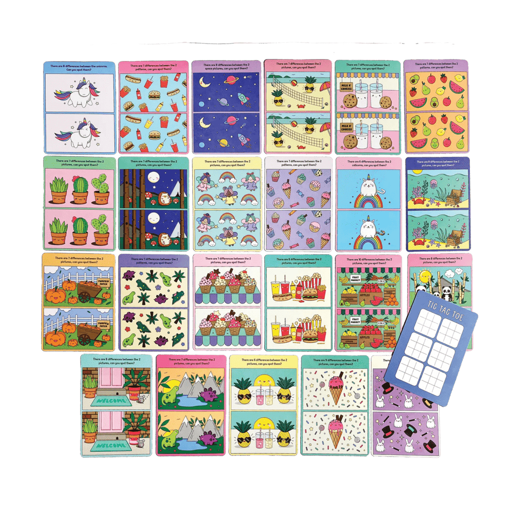 Spot the Difference Activity Cards-Travel-Tools 4 Teaching-Classroom Decor and More