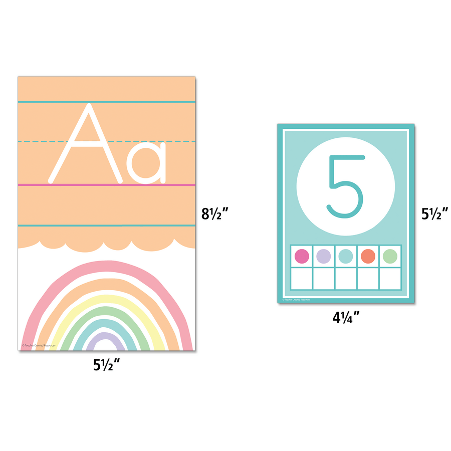 Pastel Pop Alphabet Bulletin Board-Bulletin Board Sets-Tools 4 Teaching-Classroom Decor and More