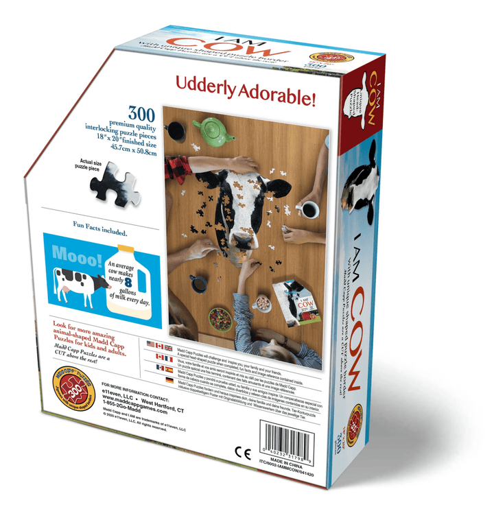 *I AM COW 300 pcs Puzzle-Puzzles-Tools 4 Teaching-Classroom Decor and More