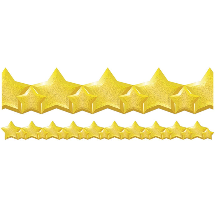 Stars Deco Trim Extra Wide-Borders-Tools 4 Teaching-Classroom Decor and More