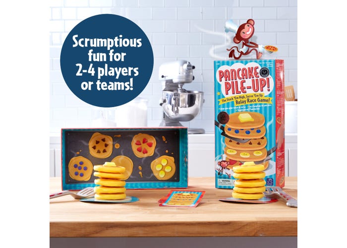 Pancake Pile-Up!™ Relay Game-Games-Tools 4 Teaching-Classroom Decor and More