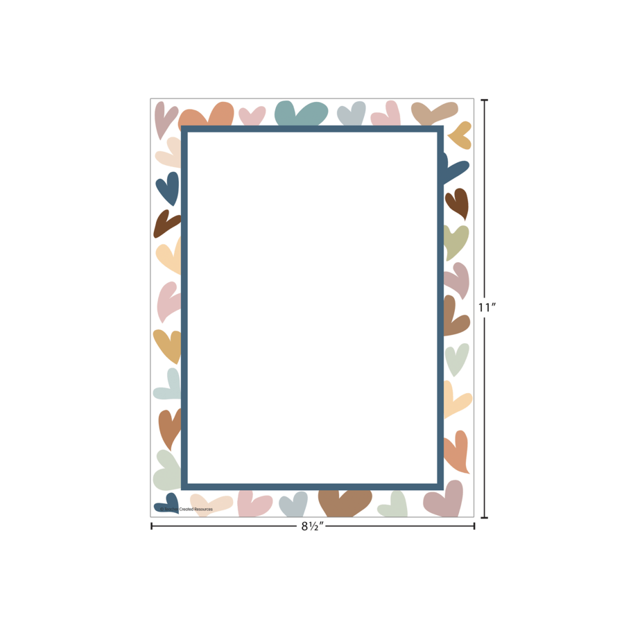 Everyone is Welcome Hearts Computer Paper-Computer Paper-Tools 4 Teaching-Classroom Decor and More