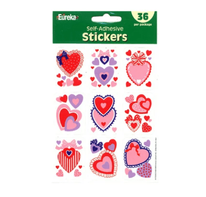 Valentine Stickers-Tools 4 Teaching-Classroom Decor and More