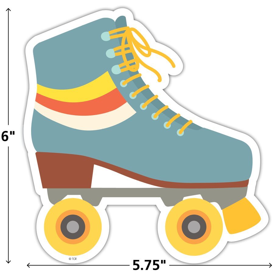 Roller Disco Skates Accents-Accents-Tools 4 Teaching-Classroom Decor and More