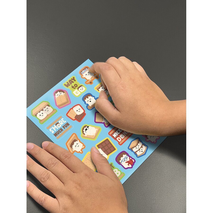 S'mores Smelly Stickers-Stickers-Tools 4 Teaching-Classroom Decor and More