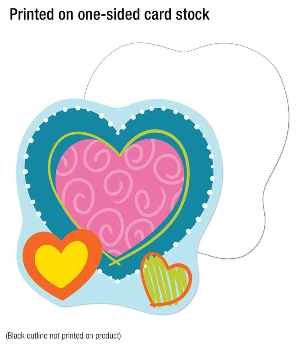 Hearts Cutouts-Tools 4 Teaching-Classroom Decor and More