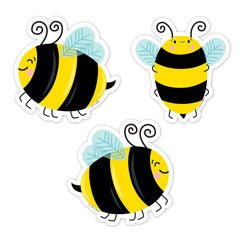 Busy Bees 3" Designer Cut-Outs-Accents-Tools 4 Teaching-Classroom Decor and More