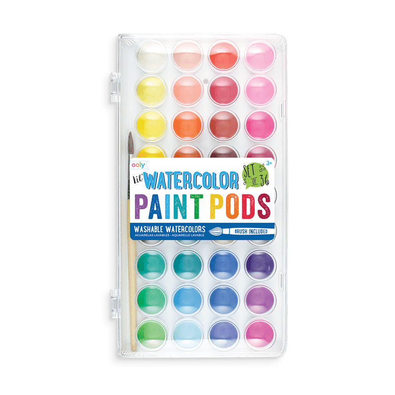 Lil' Watercolor Paint Pods-Craft Activity-Tools 4 Teaching-Classroom Decor and More