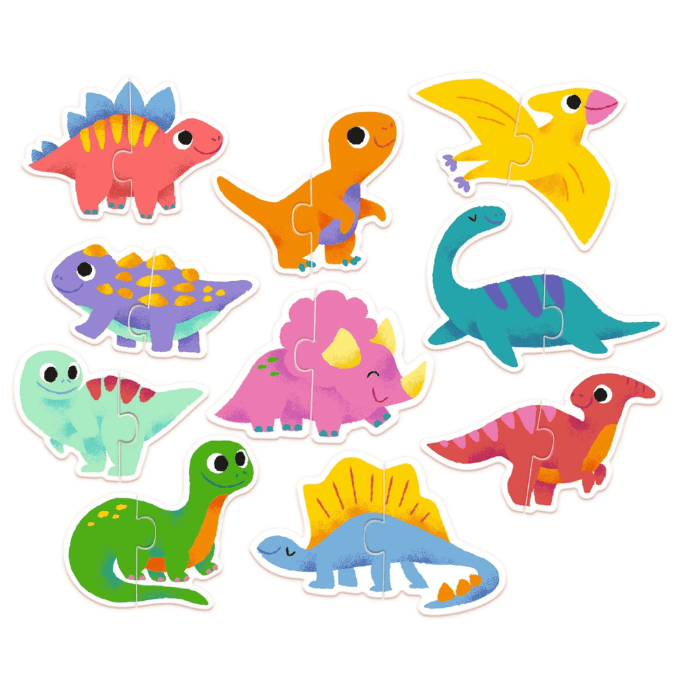 Dinos Puzzle Duo Matching Activity-Puzzles-Tools 4 Teaching-Classroom Decor and More